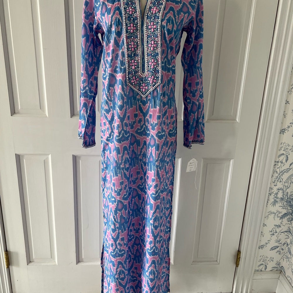 NWT’s XS Bella Tu long cotton dress